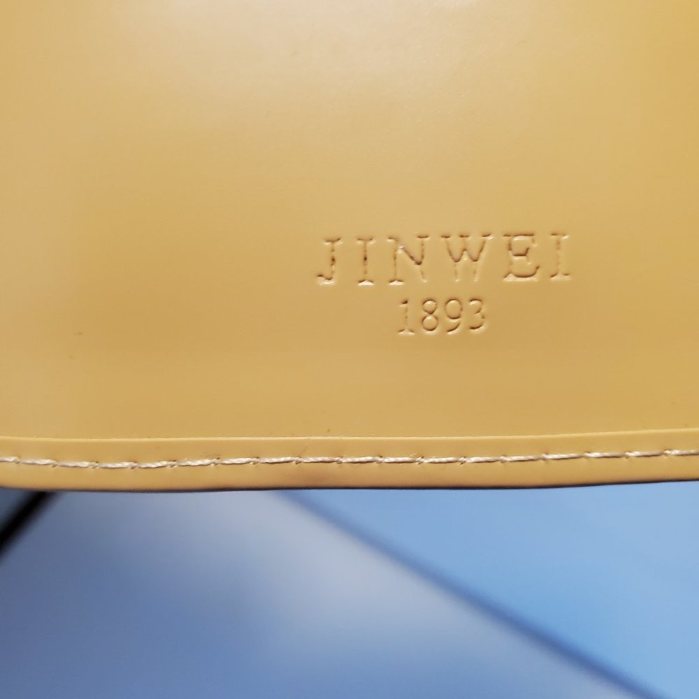 Leather and Plastic Butterfly Wallet - Picture 4 of 5